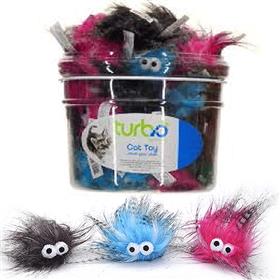 Coastal Turbo Plush Monsters Cat Toy