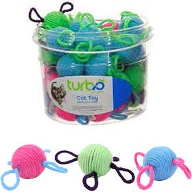 Coastal Turbo Wool Balls Cat Toy