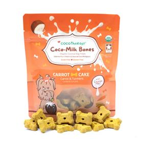 Coco Therapy Coco Milk Bones Carrot Cake Biscuit Organic Coconut Dog Treat