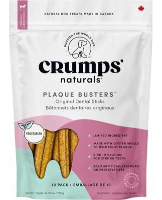 Crumps Dog Treat Plaque Busters with Oyster