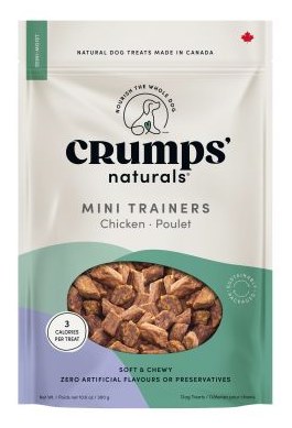 Crumps Naturals Mini Trainers Chicken Dog Treats