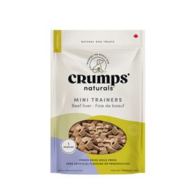 Crumps Naturals Mini Trainers Freeze Dried Beef Liver Dog Treats