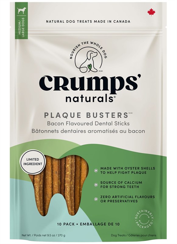 Crumps Naturals Plaque Busters with Bacon