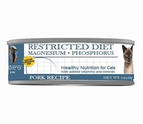 Daves Restricted Diet Magnesium Phosphorus Pork Dinner for Cats
