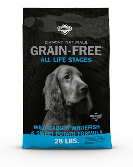 Diamond Naturals Grain Free Whitefish and Sweet Potato Dry Dog Food