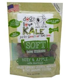 Dogs Love Kale Beef and Apple Soft Dog Treats