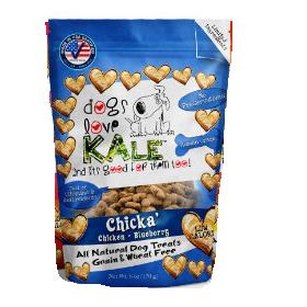 Dogs Love Kale Chicka Chicken and Blueberry