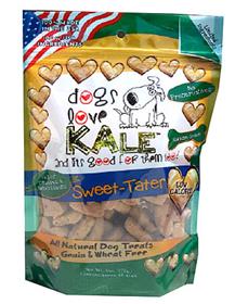 Dogs Love Kale Sweet Tater Low Calorie Treat