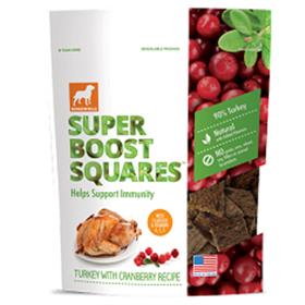 Dogswell Super Boost Squares Turkey with Cranberry