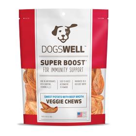 Dogswell Super Boost Veggie Chews Sweet Potato with Beef Broth