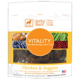 Dogswell Vitality Chicken and Veggies Jerky Bars