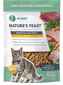 Dr Marty Natures Feast Essential Wellness Freeze Dried Poultry Cat