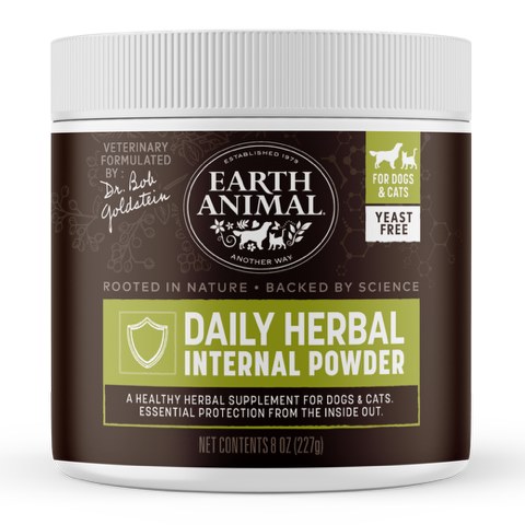 Earth Animal Daily Herbal Internal Powder Yeast Free