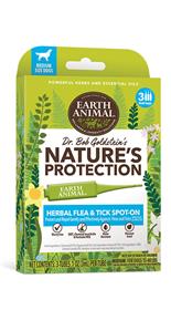 Earth Animal Natures Protection Flea and Tick Spot On for Dogs