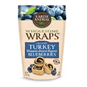 Earth Animal Organic Turkey and Blueberry Wraps