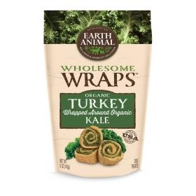 Earth Animal Organic Turkey and Kale Wraps 