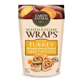 Earth Animal Organic Turkey and Sweet Potato Wraps