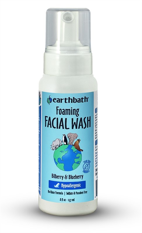 Earthbath Foaming Facial Wash Bilberry Blueberry