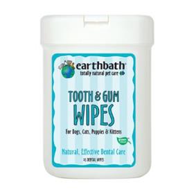 Earthbath Tooth and Gum Wipes