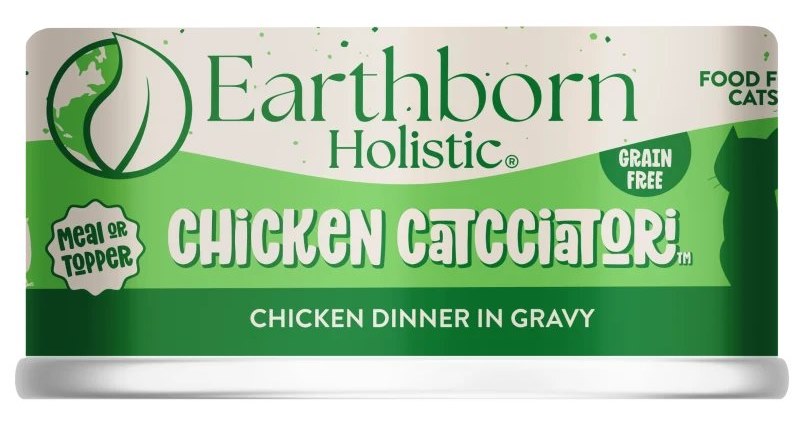 Earthborn Holistic Grain Free Chicken Catcciatori Canned Cat Food