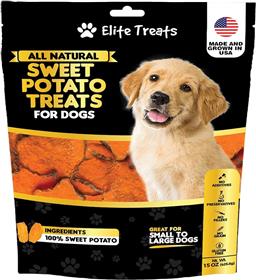 Elite Treats Sweet Potato Treats for Dogs