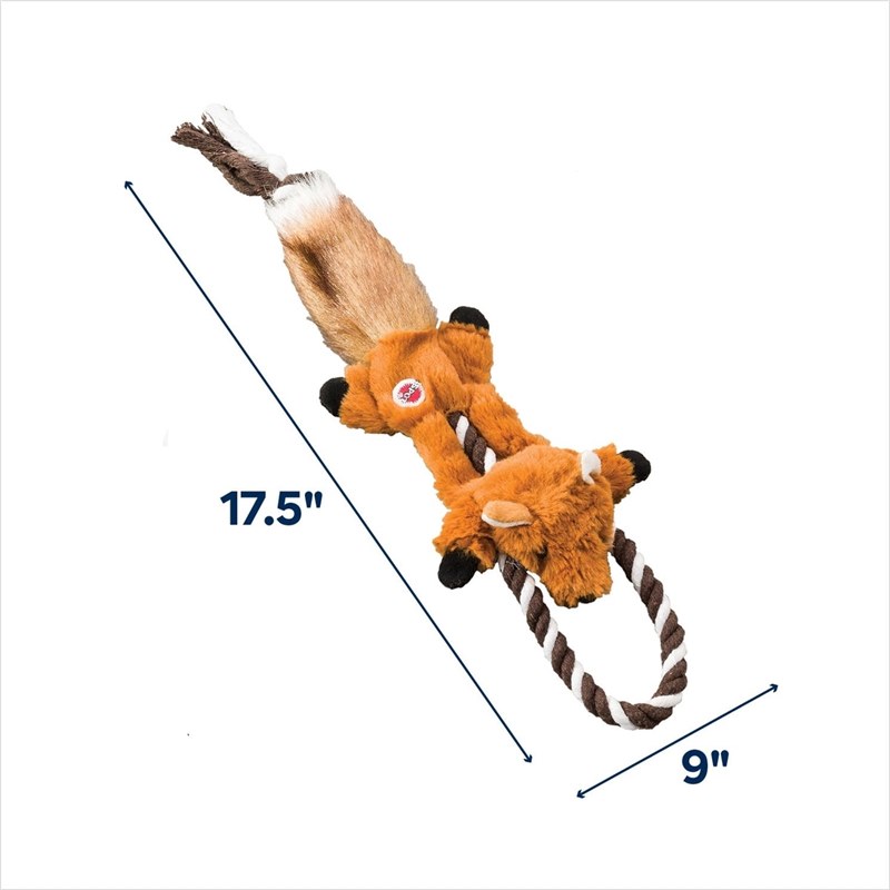 Ethical Pet Mini Skinneeez Tugs Fox Dog Toy