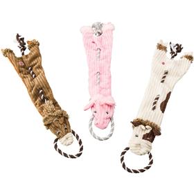 Ethical Pet Skinneeez Tugs Barnyard Dog Toys