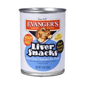 Evangers Classic Recipe Liver Snacks Canned