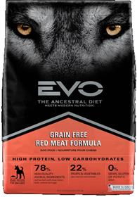 EVO Red Meat Formula Large Bites Dog Food