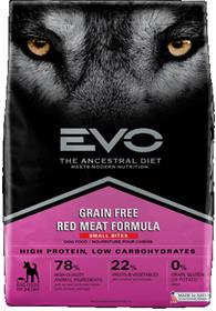 EVO Red Meat Small Bites Dog Food