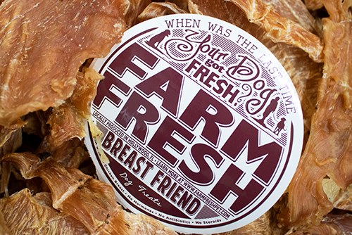 Farm Fresh Canine Treats Breast Friend Chicken