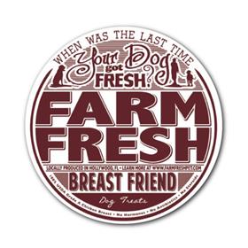 Farm Fresh Canine Treats Breast Friend Chicken