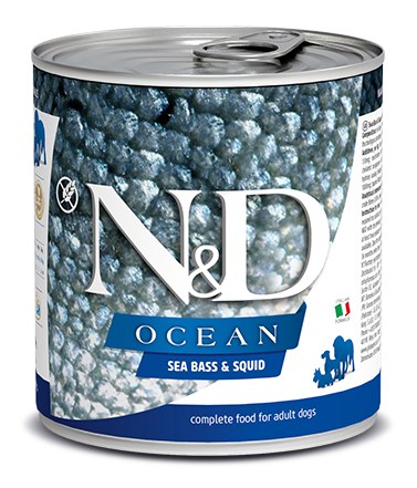 Farmina Dog Can Ocean Sea Bass Squid