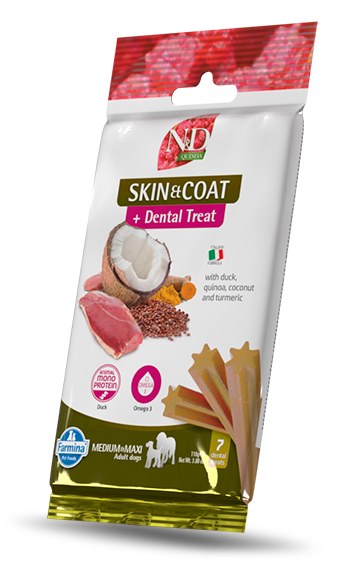 Farmina Dog Treat Dental Quinoa Skin and Coat Duck