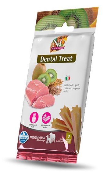 Farmina Dog Treat Dental tropical Pork Spelt and Oats Adult 