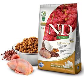 Farmina Grain Free LID Quinoa Skin and Coat Quail Dry Dog Food