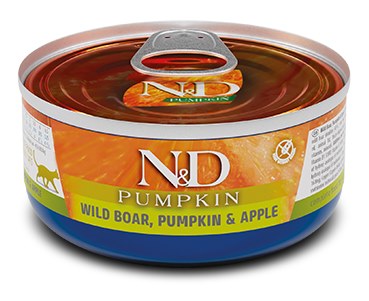 Farmina ND Boar Pumpkin Apple Feline Wet Food Cans