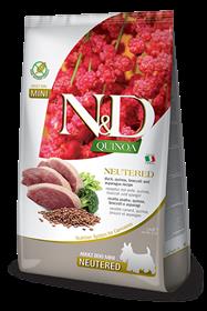 Farmina ND Quinoa Duck Broccoli Asparagus Neutered Dry Dog Food