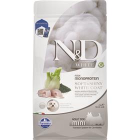 Farmina ND White Coat GMO Free Sea Bass Fennel Kelp Dry Dog Food