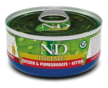Farmina Prime Chicken Pomegranate Kitten Feline Wet Food Cans