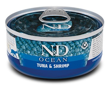 Farmina Tuna and Shrimp Adult Feline Wet Food Cans