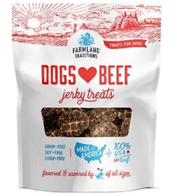 Farmland Traditions Dogs Love Beef Jerky Dog Treats