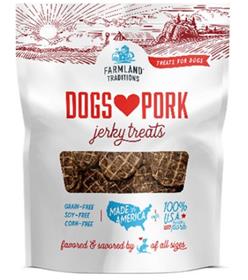 Farmland Traditions Dogs Love Pork Jerky Dog Treats