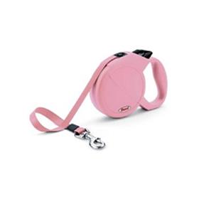 Flexi Pink Durabelt Retractable Dog Leash