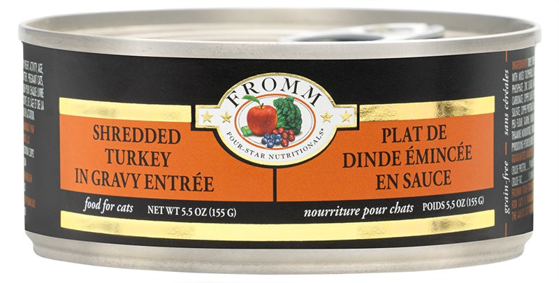 Fromm 4 Star Turkey Shredded Canned Cat Food