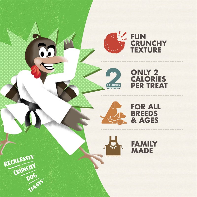 Fromm Crunchy Os Pumpkin Kran POW Dog Treats