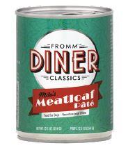 Fromm Diner Classics Milos Meatloaf Pate Dog Food Can