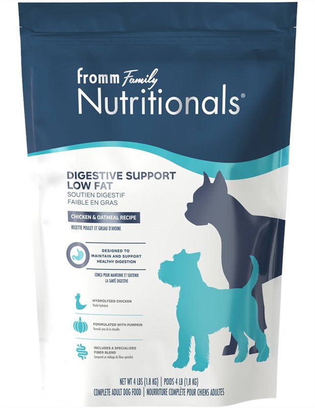 Fromm Dog Dry Nutritionals Digestive Support Low Fat Chicken and Oatmeal 