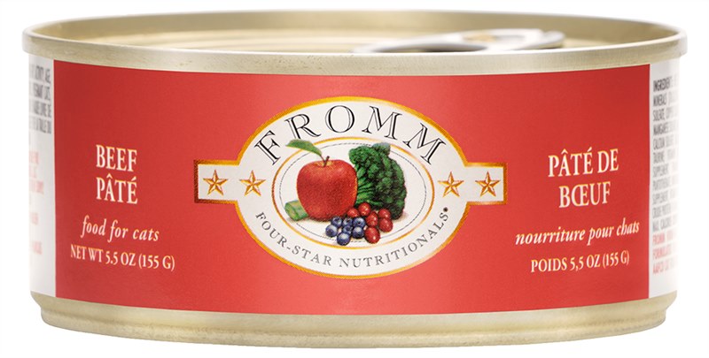 Fromm Four Star Beef Pate for Cats