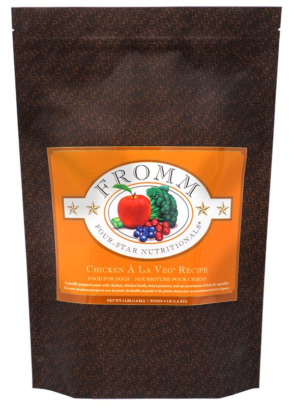 Fromm Four Star Chicken A La Veg Dry Dog Food